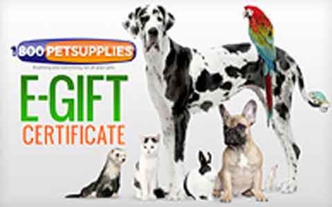 Buy 1800PetSupplies Gift Cards