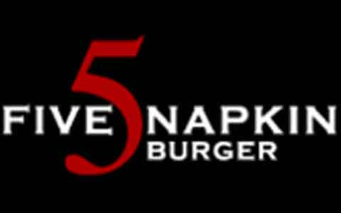 5 Napkin Burger Gift Cards