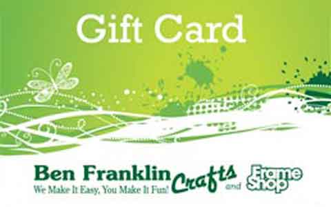 Ben Franklin Crafts Gift Cards