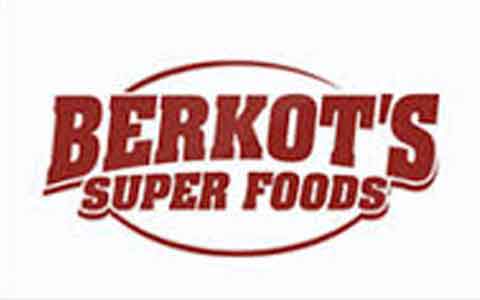 Berkot's Super Foods Gift Cards