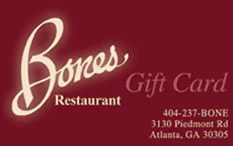 Bones Restaurant Gift Cards