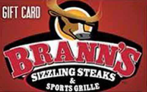 Brann's Steak House & Sports Grille Gift Cards