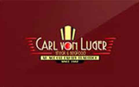 Carl Von Luger Steak & Seafood Restaurant Gift Cards
