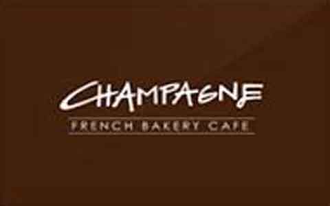 Champagne French Bakery Cafe Gift Cards