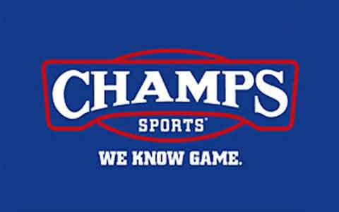 Champs Sports (In Store Only) Gift Cards