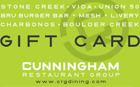 Cunningham Restaurant Group Gift Cards