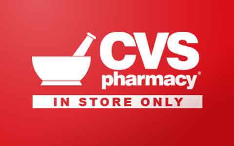 CVS Pharmacy (In Store Only) Gift Cards