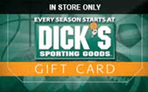 Dick's Sporting Goods (In Store Only) Gift Cards