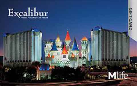 Excalibur Gift Cards