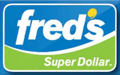 Fred's Super Dollar Gift Cards