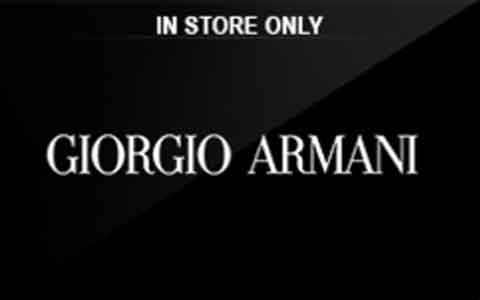 Giorgio Armani (In Store Only) Gift Cards