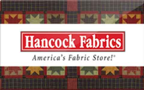 Hancock Fabrics Gift Cards