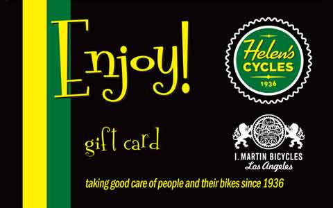 Helens Cycles Gift Cards