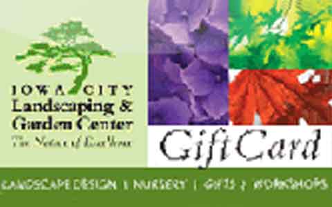 Iowa City Landscaping & Garden Center Gift Cards