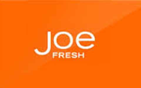 Joe Fresh Gift Cards