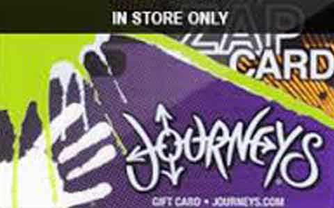 Journeys (In Store Only) Gift Cards