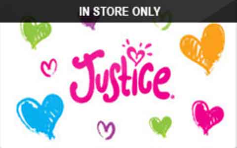 Justice (In Store Only) Gift Cards