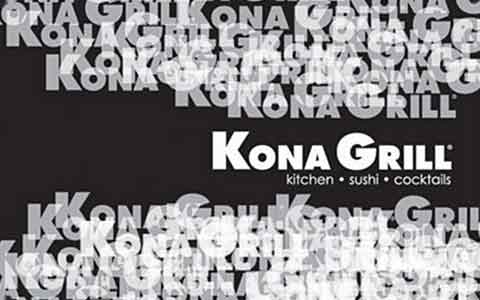 Kona Grill (In Restaurant Only) Gift Cards