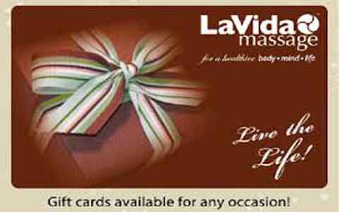 LaVida Massage Gift Cards