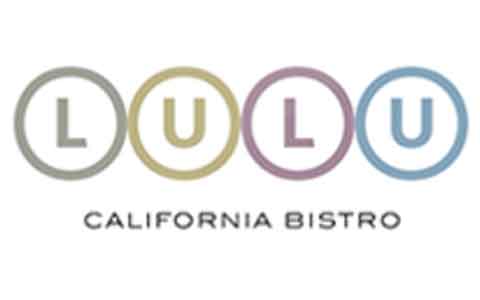 Buy Lulu California Bistro Gift Cards