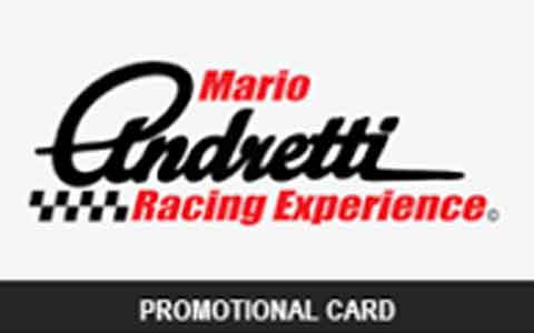 Mario Andretti Racing Experience Promo Gift Cards