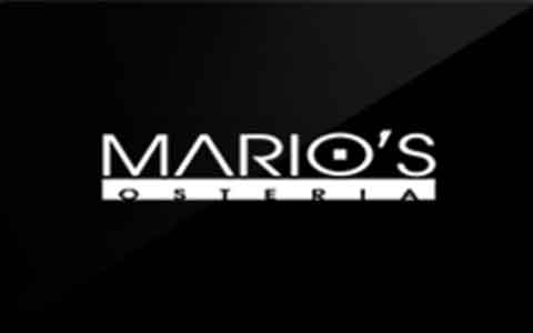 Mario's Osteria Gift Cards