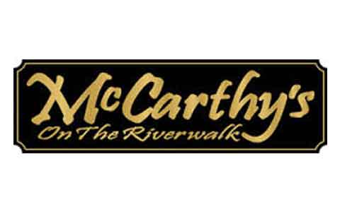 McCarthy's on the Riverwalk Gift Cards