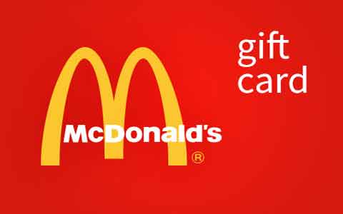 McDonald's Gift Cards