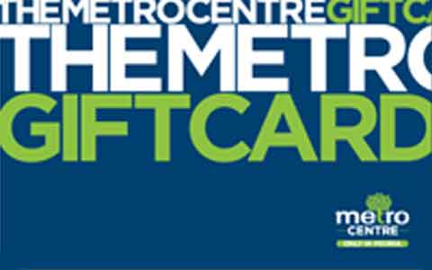 Metro Centre Gift Cards