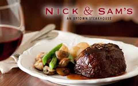 Nick & Sam's Steak House Gift Cards