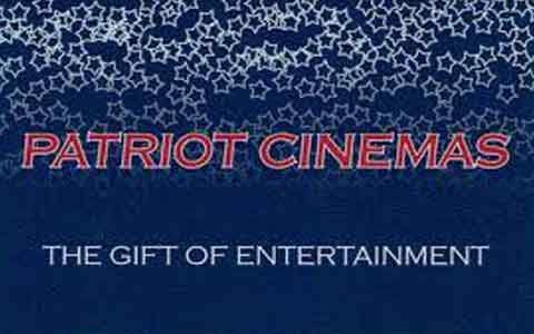 Patriot Cinemas Gift Cards