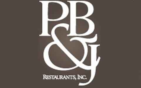 PB&J Restaurants Gift Cards