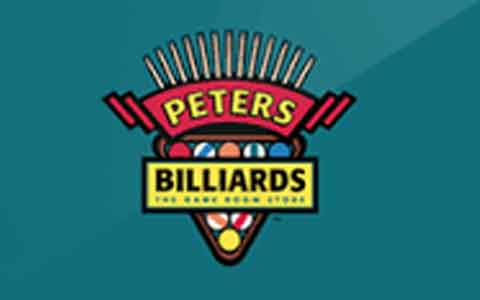 Peters Billiards Gift Cards