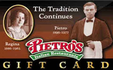 Pietro's Italian Restaurant Gift Cards