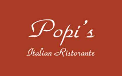 Popi's Italian Restaurant Gift Cards
