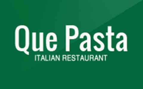 Que Pasta Gift Cards