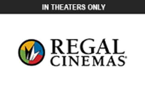 Regal Cinemas (In Theaters Only) Gift Cards
