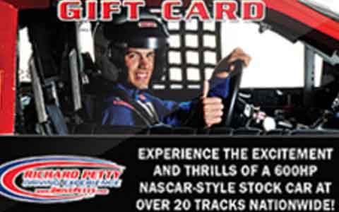 Richard Petty Driving Experience Gift Cards