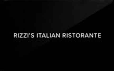 Rizzi's Italian Restaurant Gift Cards