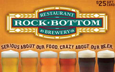 Rock Bottom Brewery & Restaurant Gift Cards