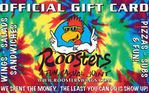 Roosters Wings Gift Cards