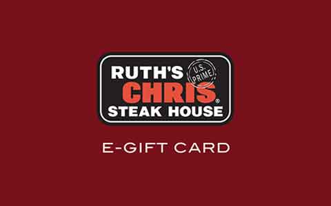 Ruth's Chris Steak House Gift Cards