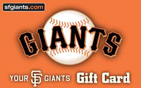 Buy San Francisco Giants Gift Cards