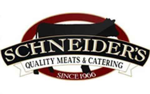 Schneider's Quality Meats Gift Cards