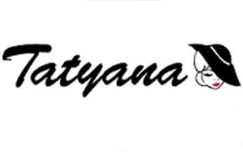 Buy Tatyana Gift Cards