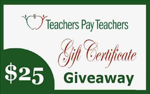 Teachers Pay Teachers Gift Cards
