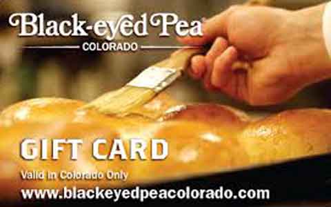 Buy The Black-eyed Pea Gift Cards