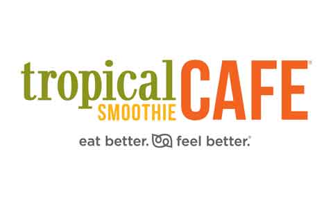 Tropical Smoothie Cafe Gift Cards