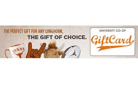 Buy University Co-op Gift Cards
