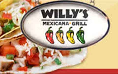 Willy's Mexicana Grill Gift Cards